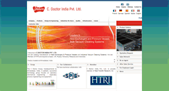 Desktop Screenshot of cdoctorindia.com